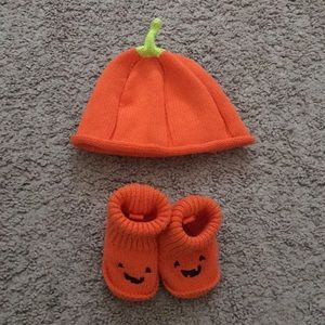 Baby Fall Hat & Bootie Set 🍁🍂